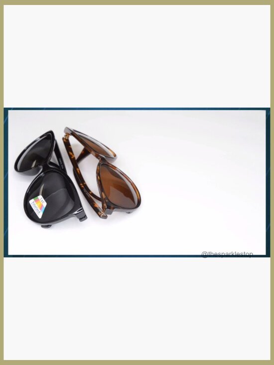 Polarized Cat Eye Sunglasses with UV Protection and Gift Box